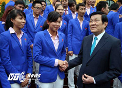 Chủ tịch nước gặp mặt các VĐV tiêu biểu tham dự SEA Games 28