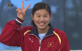 Ánh Viên diễn 'mặt ngố' cực kỳ dễ thương