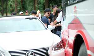 Xe Lexus chở ca sĩ Quang Lê gây tai nạn ở SaPa