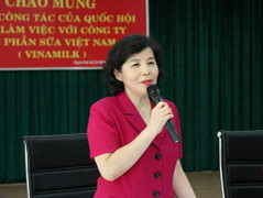 Đoàn công tác của Quốc hội đến làm việc với Vinamilk