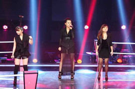 Giọng hát Việt: Đội Tuấn Hưng làm sân khấu nóng bỏng