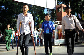 Thí sinh bị sốt xuất huyết, đau ruột thừa ngày làm thủ tục dự thi