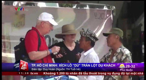 Clip: Xích lô trấn lột tiền du khách nước ngoài ở TP.HCM