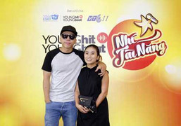 Hoàng Touliver hộ tống 'người yêu' tham dự Young Hit Young Beat Nhí Tài Năng 2015