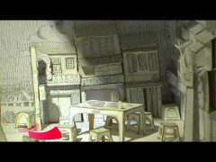 Lạ lẫm quán cóc Hà Nội trong mô hình 3D