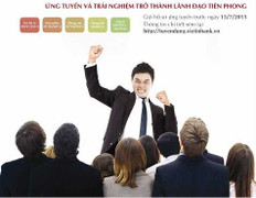 Hãy trở thành Lãnh đạo tiên phong - VietinBank Future Leaders