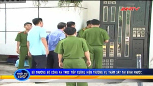 Video: Tướng Trần Đại Quang trực tiếp xuống hiện trường vụ thảm sát ở Bình Phước