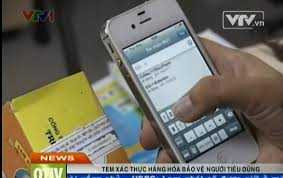 Tem xác thực điện tử đẩy lùi hàng giả