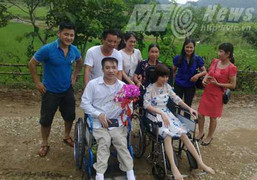 Cuộc tình Facebook như cổ tích của hai số phận tật nguyền