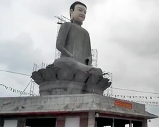 Tượng Phật cao nhất miền Bắc đổ sập: Sư trụ trì đi Úc từ 20 ngày trước