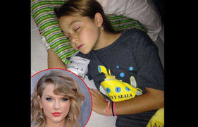 Taylor Swift ủng hộ fan nhí 50.000USD chống lại bệnh ung thư