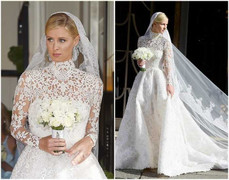 Paris Hilton làm phù dâu xinh đẹp trong lễ cưới của em gái