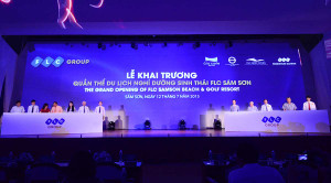 Khai trương khu du lịch nghỉ dưỡng sinh thái FLC Sầm Sơn