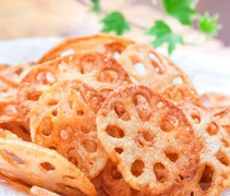 Snack củ sen giòn tan, thơm ngon