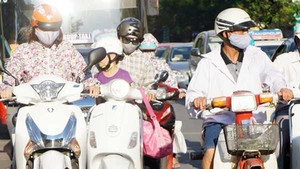 Nắng nóng trên diện rộng lại hoành hành ở Bắc Bộ