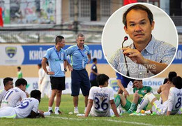 Bầu Đức bình thản dù HAGL sa lầy V-League