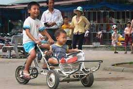 Xích lô mini: Trò chơi mới mạo hiểm