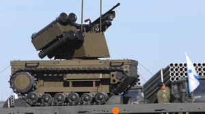 Robot chiến đấu Platform-M của Nga phô diễn khả năng ở Crưm