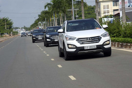 Trải nghiệm Hyundai SantaFe 2015 hành trình TP HCM - Mũi Né