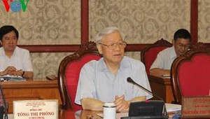 Bộ Chính trị cho ý kiến về phương án nhân sự cấp ủy ở 16 đảng bộ