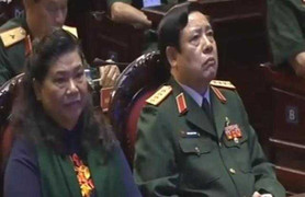 Đại tướng Phùng Quang Thanh tham dự chương trình Khát vọng đoàn tụ tại Hội trường Bộ Quốc phòng