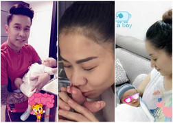 Hàng loạt sao Việt ‘lên chức’ bố mẹ năm 2015