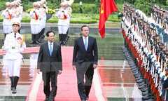 Việt Nam-Anh quan ngại về thay đổi hiện trạng ở Biển Đông