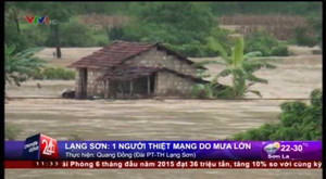 Clip: Sạt lở ở Lạng Sơn, bé 10 tuổi thiệt mạng