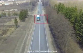 Cảnh sát Nga bắt đầu dùng flycam để bắt xe vi phạm