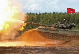 Video: Lính thiết giáp Nga tập trận bắn đạn thật với xe tăng, pháo tự hành