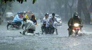 Miền Bắc mưa to trên diện rộng