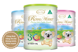Sữa Royal Ausnz được vinh danh sản phẩm, dịch vụ tốt cho gia đình và trẻ em