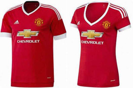 Áo đấu Man Utd hở hang quá mức