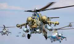 Video: Trực thăng chiến đấu Mi-28 Nga bị rơi, phi công thoát chết