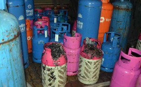Hà Nội thu giữ hàng nghìn bình gas nguy hiểm