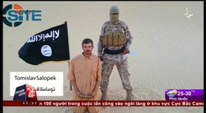 IS tung video dọa hành quyết con tin người Croatia