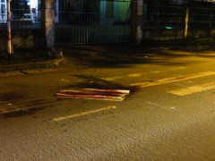 Va chạm xe buýt, nam thanh niên chết thảm