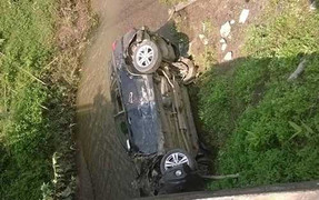 Xe chở cán bộ công an tỉnh Bắc Kạn rơi xuống suối