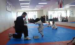 Clip: Bé 3 tuổi tập taekwondo siêu dễ thương