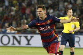 Messi lập cú đúp, Barca giành siêu cúp châu Âu