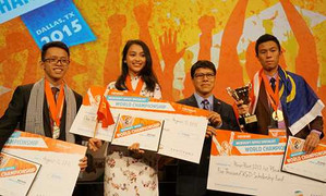 Nữ sinh Ngoại thương xinh xắn giành HCĐ Tin học văn phòng thế giới 2015