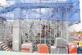 Sập giàn giáo, 3 công nhân tử vong