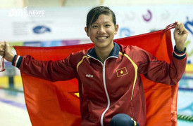 Ánh Viên tiếp tục đấu World Cup 2015