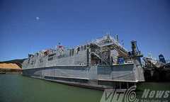'Soi' tàu hộ tống siêu tốc USNS Millinocket ở Đà Nẵng