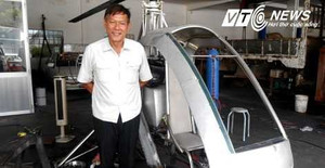 Kỹ sư 'hai lúa' đã cất cánh bay thử nghiệm trực thăng thứ hai