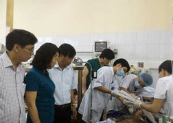 Bục túi nước hầm lò than, 12 công nhân gặp nạn