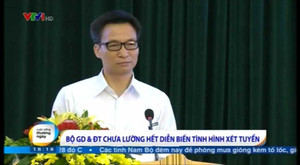 PTT Vũ Đức Đam: Bộ GD&ĐT chưa lường hết diễn biến tình hình xét tuyển