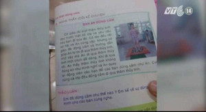 Giật mình sách lớp 1 dạy học sinh về dũng cảm bằng việc đi trên thủy tinh