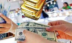 Vàng lặng sóng, giá USD 'chợ đen' vọt lên gần 23.000 đồng/USD