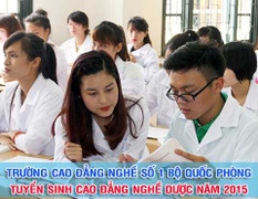 Xét tuyển Cao đẳng ngành Dược học - Nghề Dược năm 2015